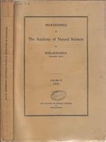 Proceedings of the Academy of Natural Sciences of Philadelphia volume CI 1949