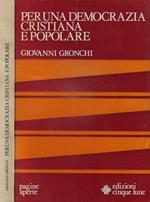 Per una democrazia cristiana e popolare