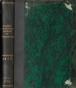 Proceedings of the Academy of natural sciences of Philadelphia Volume LXIX 1917