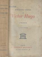 Morceaux choisis de Victor Hugo- Prose
