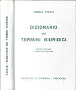 Dizionario dei termini giuridici