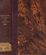 Annuaire pour l'an 1865 publié par le bureau des longitudes