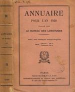 Annuaire pour l'an 1940 publié par le bureau des longitudes