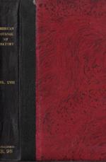 The american journal of anatomy Vol. 18 1915