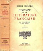 Histoire de la Litterature Francaise Vol. II