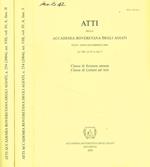 Atti della accademia roveretana degli agiati Serie VIII, Vol.IV,A fasc.I e II anno 2004