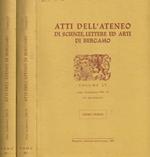 Atti dell'Ateneo di scienze, lettere ed arti di Bergamo. Vol.LV, anno accademico 1992-93. Vol.III, IV