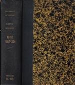 Bulletin of the University of Kansas Science Bulletin Vol. X-XII 1917-1920