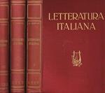 Storia della letteratura italiana vol.I, II, III