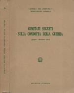 Comitati segreti sulla condotta della guerra (giugno-dicembre 1917)