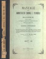 Manuale degli amministratori comunali e provinciali e delle opere pie Anno 53 - 1914