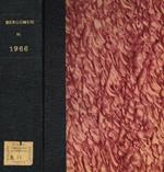 Bergomum. Bollettino della civica biblioteca. Nuova serie anno 1966