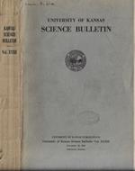 University of Kansas Science Bulletin Vol. XXXII