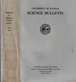 University of Kansas Science Bulletin Vol. XLI
