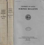 University of Kansas Science Bulletin Vol. XXXVI Part. I, II