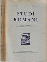 Studi romani anno 1958 N. 4, 5