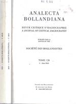 Analecta Bollandiana Tome 128 I, II 2010