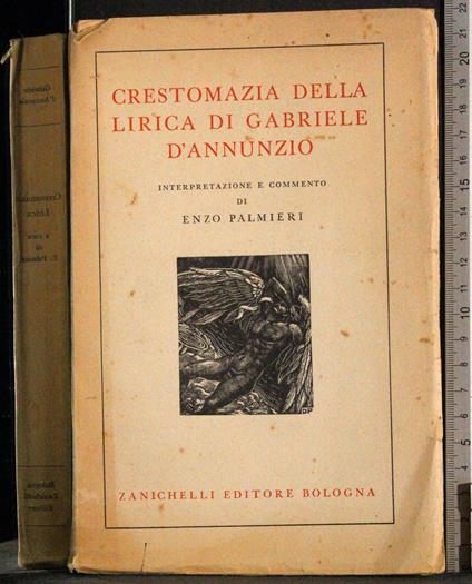 Crestomazia della lirica di Gabriele D'Annunzio - Enzo Palmieri - copertina