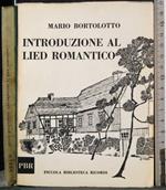 Introduzione al lied Romantico