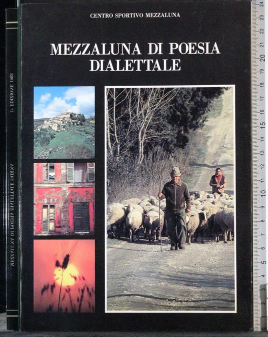 Mezzaluna di poesia dialettale - copertina