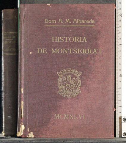 Historia de Montserrat - copertina