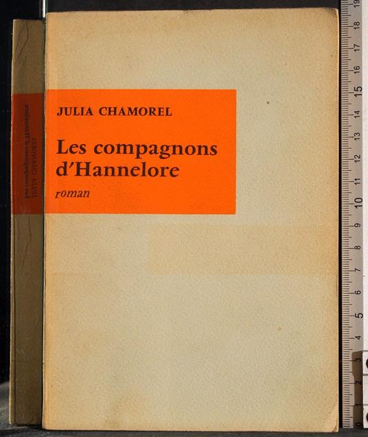 Les compagnons d'Hannelore - copertina