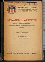 Giovanni G Whittier. Poeta-riformatore
