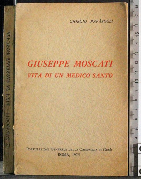 Giuseppe Moscati. Vita di un medico santo - copertina