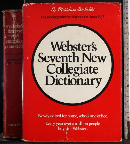 New Collegiate dictionary - copertina