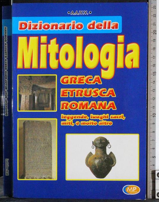 Dizionario della Mitologia - copertina