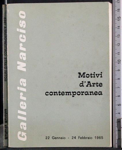 Galleria Narciso. Motivi d'arte contemporanea - copertina