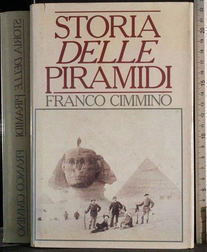 Storia delle piaramidi - Franco Cimmino - copertina