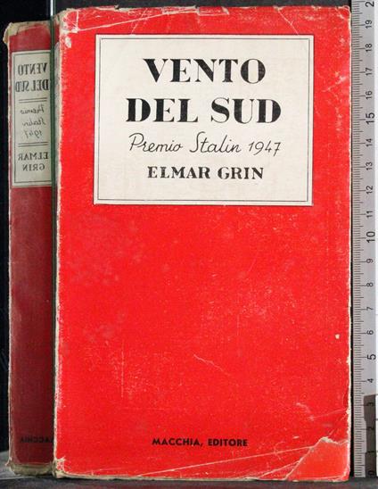 Vento del sud - Elmar Grin - copertina