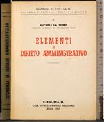 Elementi di diritto amministrativo