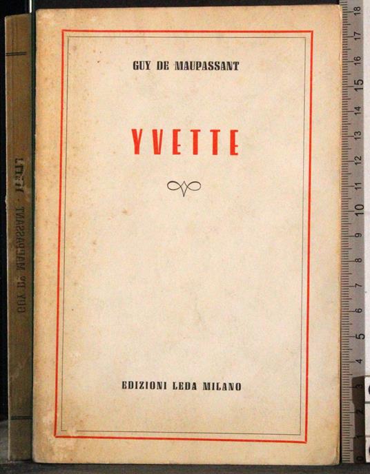 Yvette - Guy de Maupassant - copertina