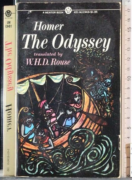 The odyssey - Omero - copertina