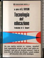 Educazione nuova 3. Tecnologia dell'educazione