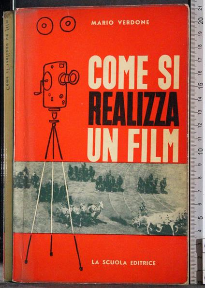 Come si realizza un film - Mario Verdone - copertina