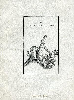 De Arte Gymnastica - Girolamo Mercuriale - copertina