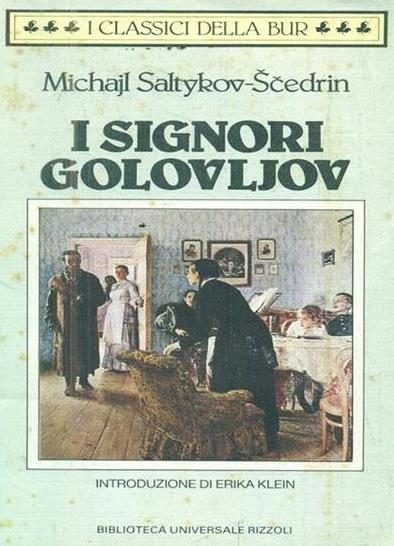 I Signori Golovljov - Michail Saltykov Scedrin - copertina