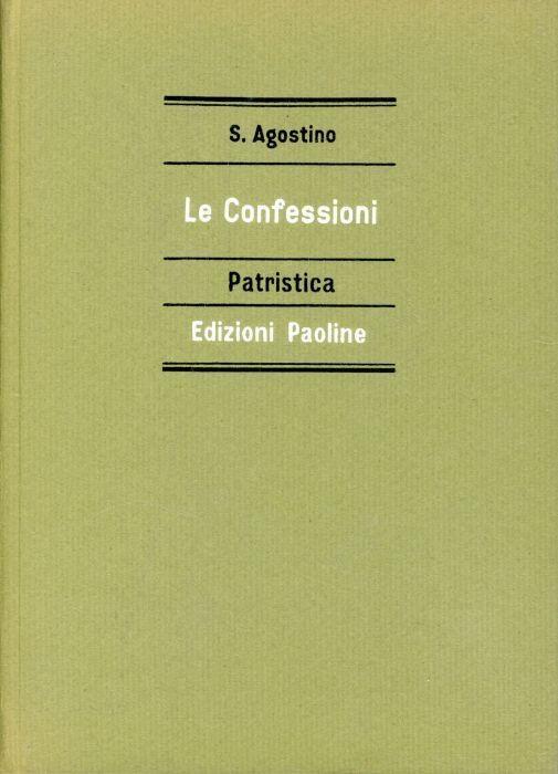 Le Confessioni - Agostino (sant') - copertina