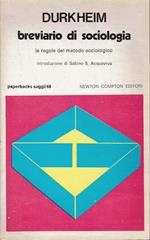 Breviario di sociologia. Le regole del metodo sociologico