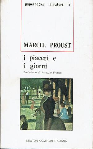 I piaceri e i giorni - Marcel Proust - copertina