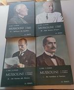 Mussolini  l'uomo e l'opera - opera completa  di 4 volumi (specifiche nelle  note) - Quarta edizione