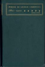 Poesie di Giosuè Carducci 1850 - 1900