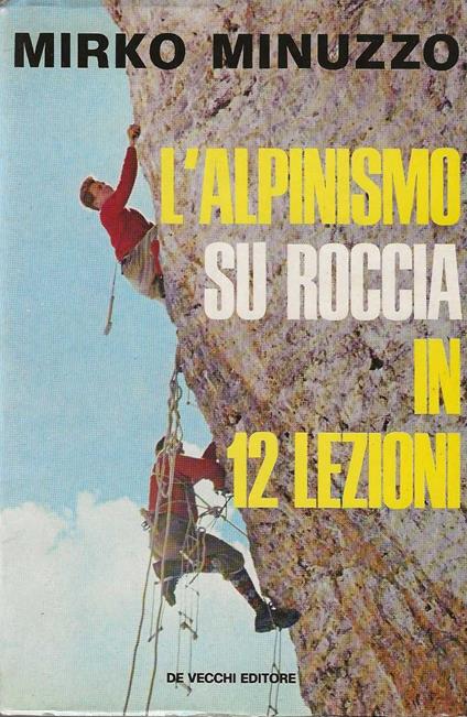 L' alpinismo su roccia in 12 lezioni - copertina