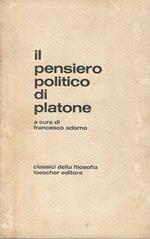 Il pensiero politico di Platone