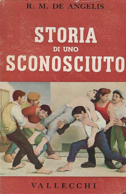 Storia di uno sconosciuto - R. M. De Angelis - copertina