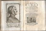 Divina Commedia di Dante Alighieri già ridotta a miglior lezione dagli Accademici della Crusca ; ed ora accresciuta di un doppio rimario , e di tre indici copiosissimi , per opera del signor Gio. Antonio Volpi , Pubblico Professore di Filosofia nello