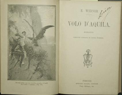 Volo d'aquila - Werner Eck - copertina